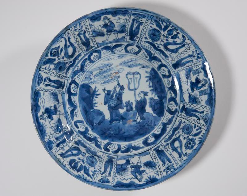 Chinese Blue and White Porcelain Charger