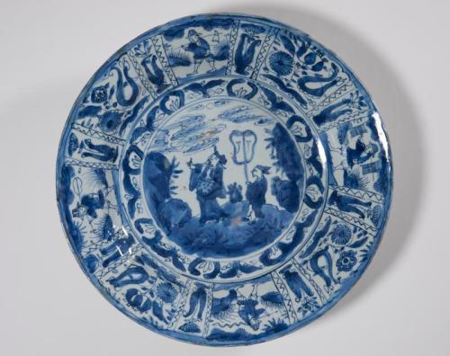 Chinese Blue and White Porcelain Charger