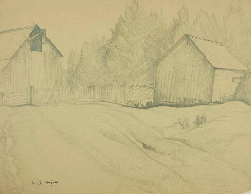 Barns on the McLean Farm, Extension BC