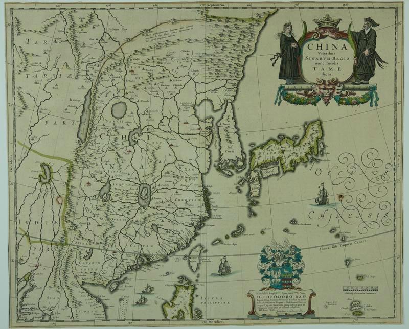 Early Map: China Verteribus Sinarum Regio nunc Incolis Tame dicta