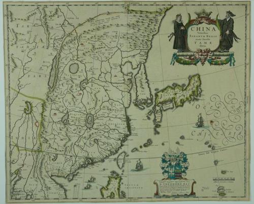 Early Map: China Verteribus Sinarum Regio nunc Incolis Tame dicta