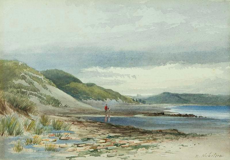 Landscape: beach scene