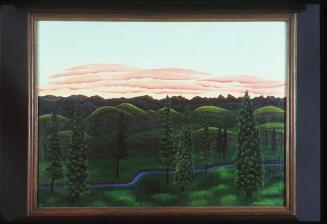 Untitled-Landscape with Hills and Trees