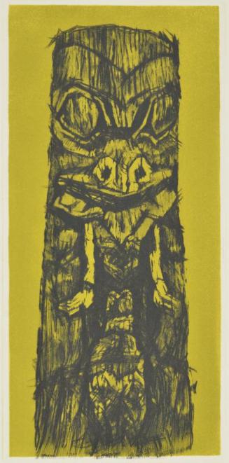 Haida Totem Pole Figures