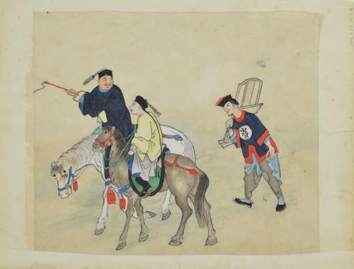 Untitled (Men on Horseback) (Side A)
Blacksmiths (Side B)
