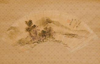 Fan Painting - Landscape