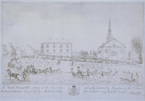 The Quebec Driving Club (after a sketch by William Wallace)