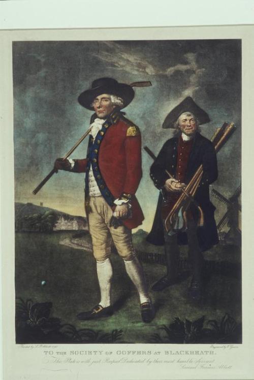 Society of Goffers (after a 1790 painting by Lemuel Francis Abbott)