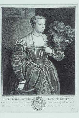 Woman (after a painting by Titian, drawn by Matthew Oesterreich)