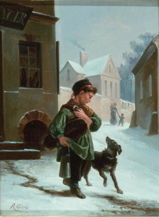 Untitled (Figure with Dog)