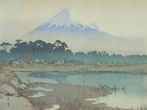 Fujiyama, First Light of the Sun