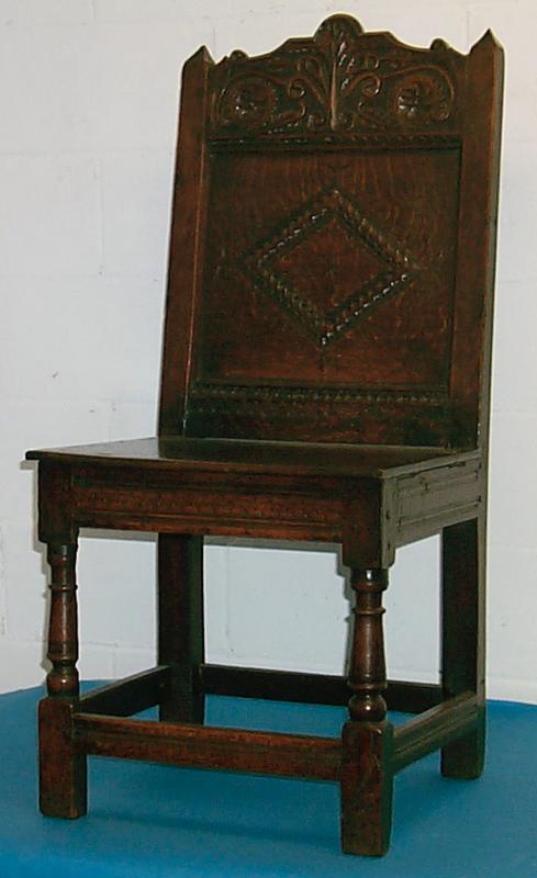 17th Century English Oak Chair