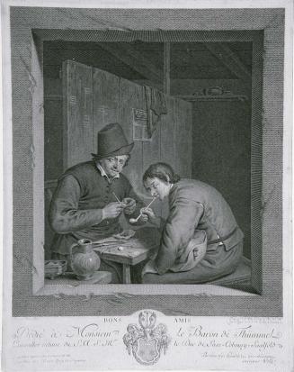 Bons Amis (after a painting by Adrien van Ostade)