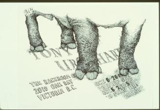 Invitation Drawing, The Backroom Gallery, Victoria