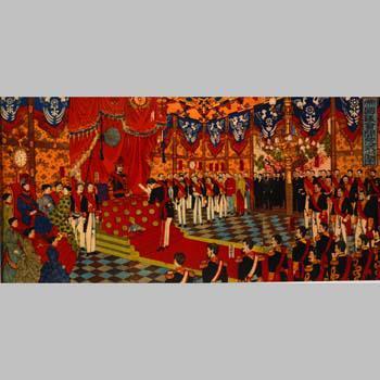 Imperial Audience with Meiji Emperor