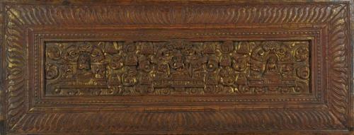 Wooden Book Cover with Gilding