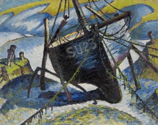 Boat on Beach, SU 23, Polly